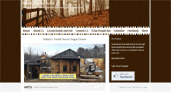 Desktop Screenshot of naturessweetsecret.com
